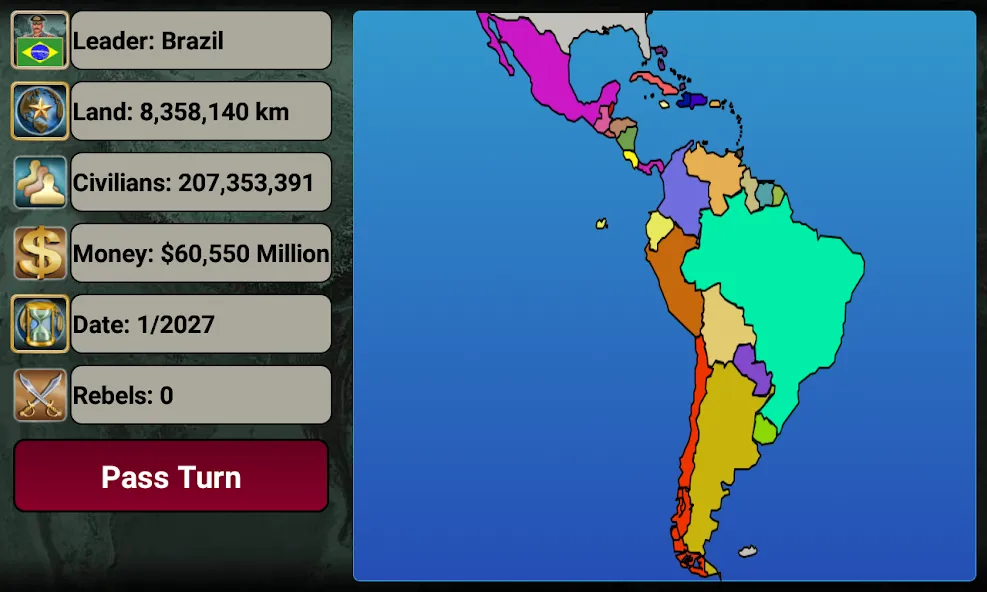 Latin America Empire [МОД: Меню, Бесконечные монеты и Открытые уровни] Screenshot 2