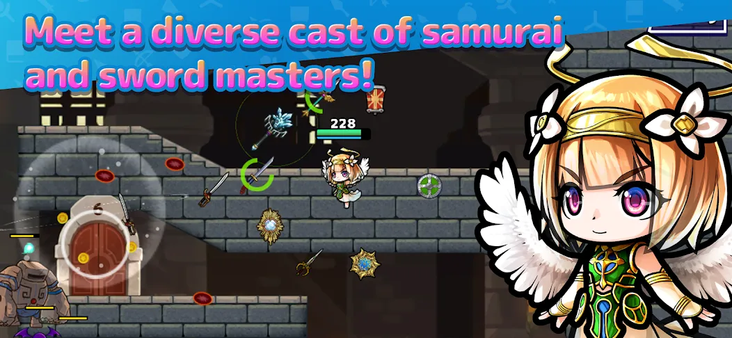SAMURAI X - X-Sword style (Самурай икс) [МОД: Много денег, Монет и Все открыто] Screenshot 3