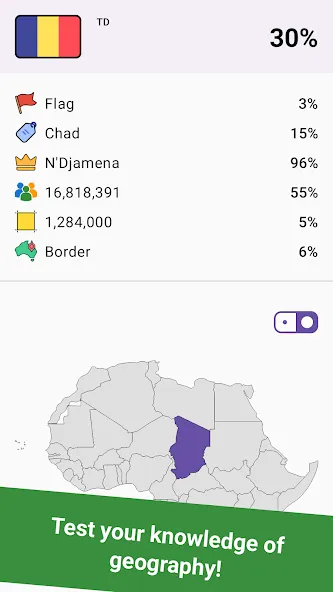 Geomi — Flags & Countries [МОД: Деньги, Монеты и Меню MOD] Screenshot 1