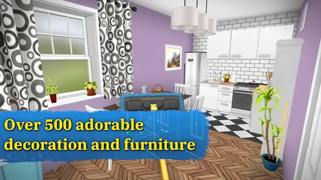House Flipper: Home Design (Хаус Флиппер) [МОД: Меню, Бесконечные монеты и Открытые уровни] Screenshot 2