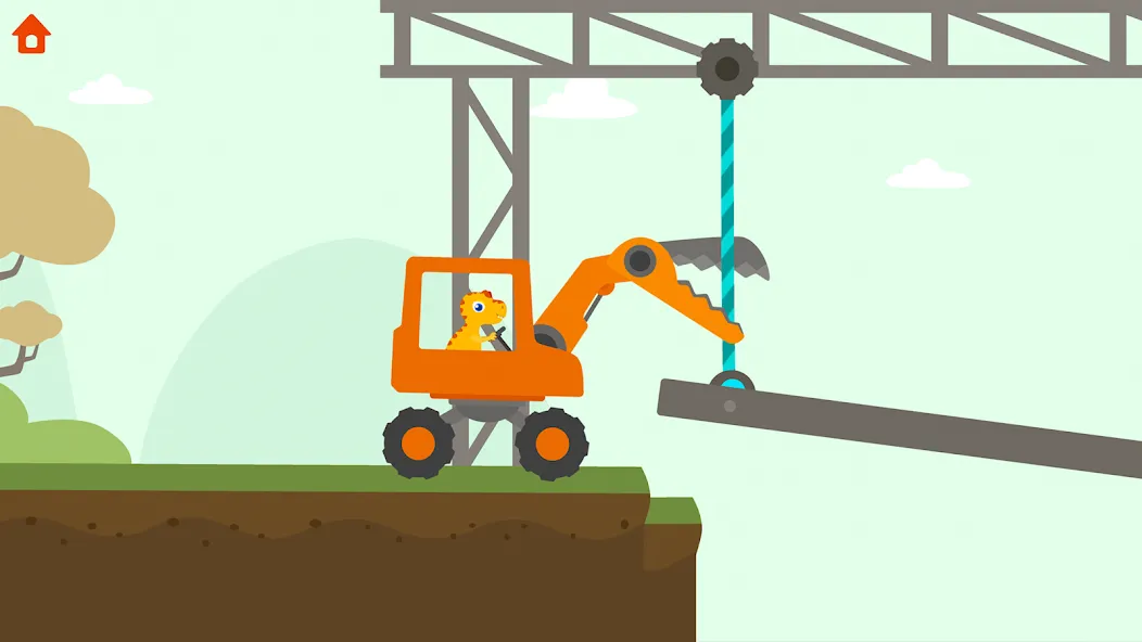 Dinosaur Digger 3 Kids Games [МОД: Деньги, Монеты и Меню MOD] Screenshot 1