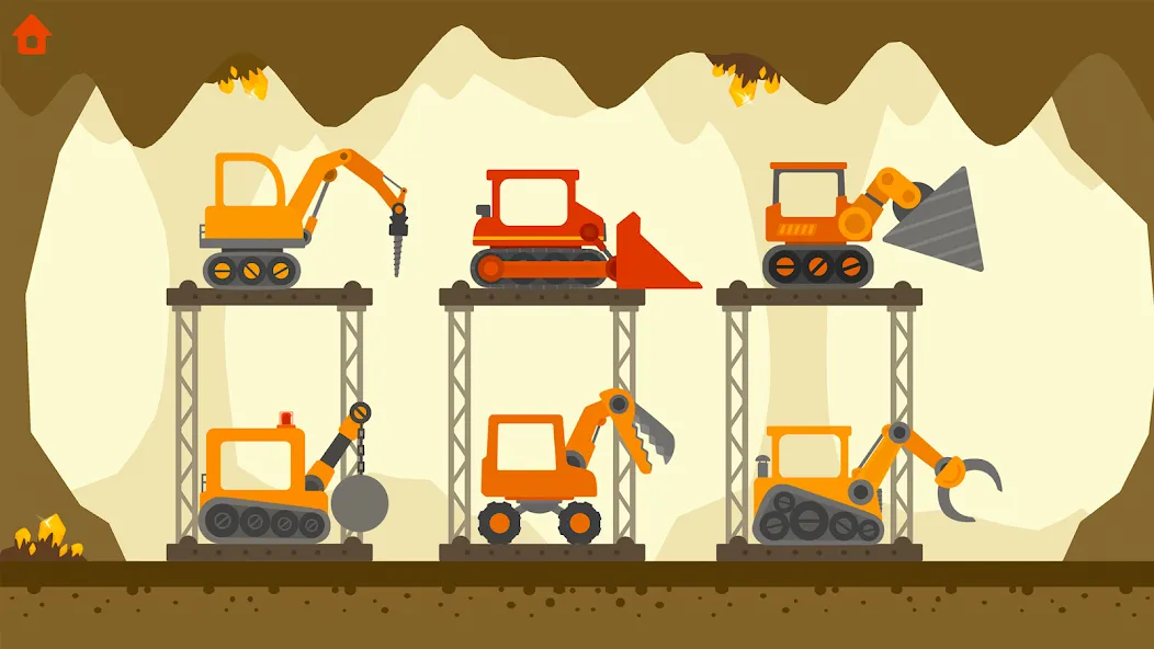 Dinosaur Digger 3 Kids Games [МОД: Деньги, Монеты и Меню MOD] Screenshot 5