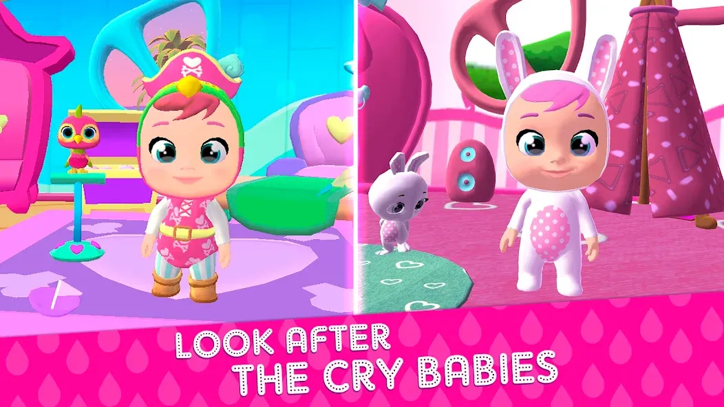 Cry Babies (Бебиз) [МОД: Меню, Бесконечные монеты и Открытые уровни] Screenshot 5