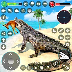 Скачать Crocodile Games: Animal Games [МОД: Деньги, Монеты и Меню MOD] | Взлом Crocodile Games: Animal Games на Андроид