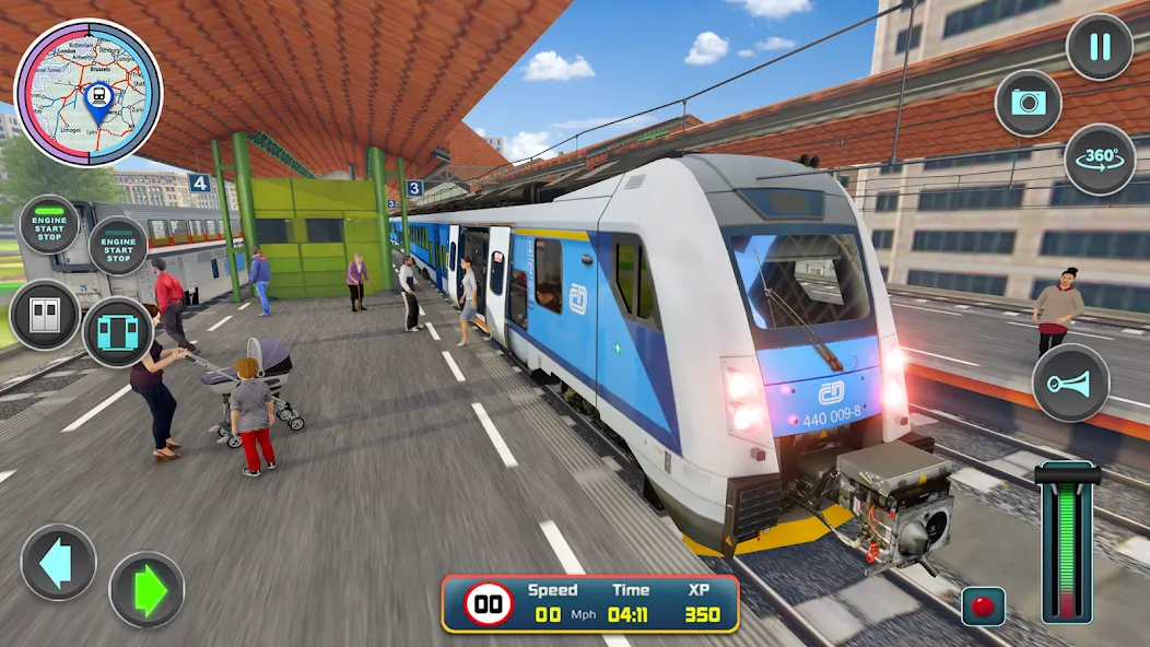 City Train Driver- Train Games [МОД: Все открыто, Дополнительные деньги и Меню MOD] Screenshot 2