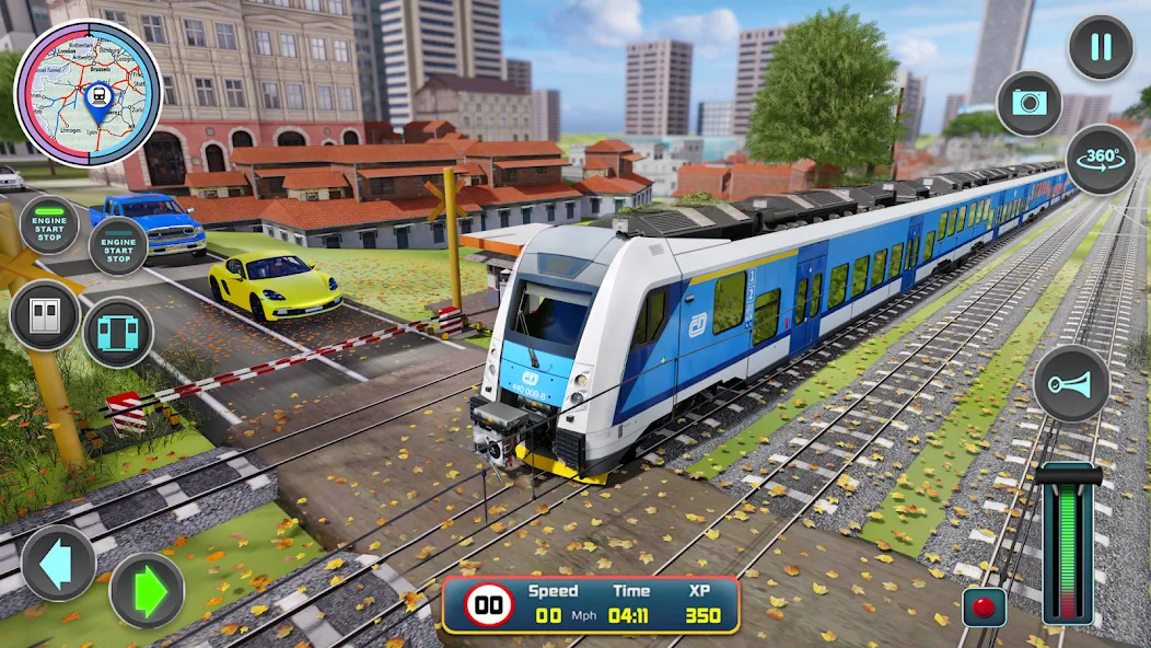 City Train Driver- Train Games [МОД: Все открыто, Дополнительные деньги и Меню MOD] Screenshot 4
