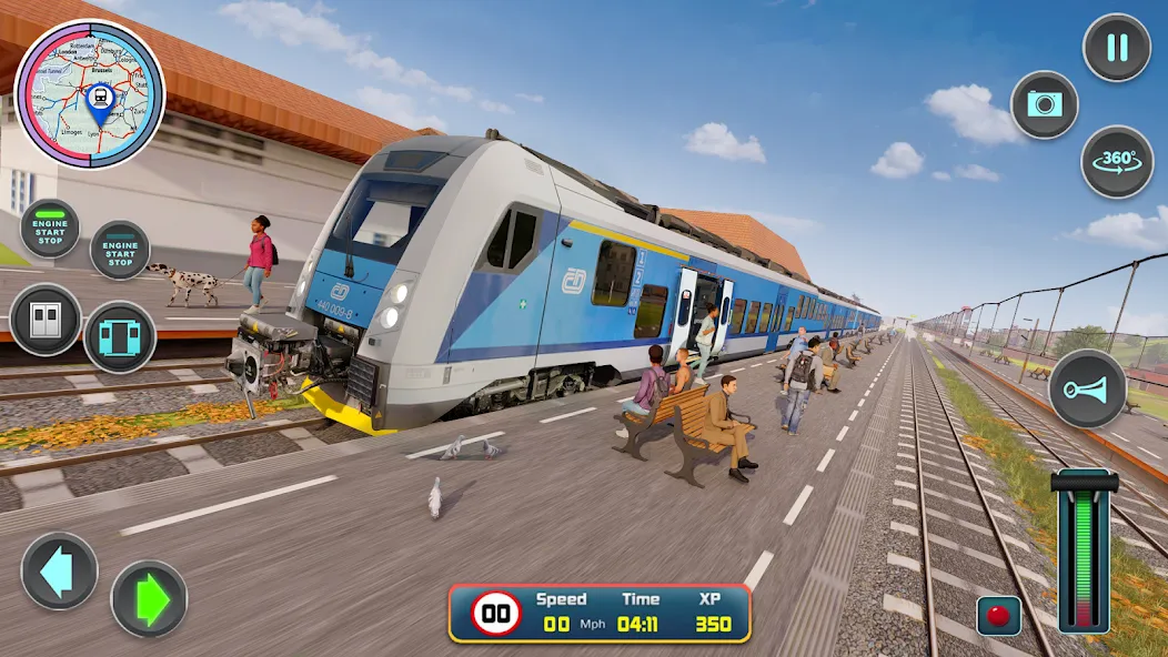 City Train Driver- Train Games [МОД: Все открыто, Дополнительные деньги и Меню MOD] Screenshot 5