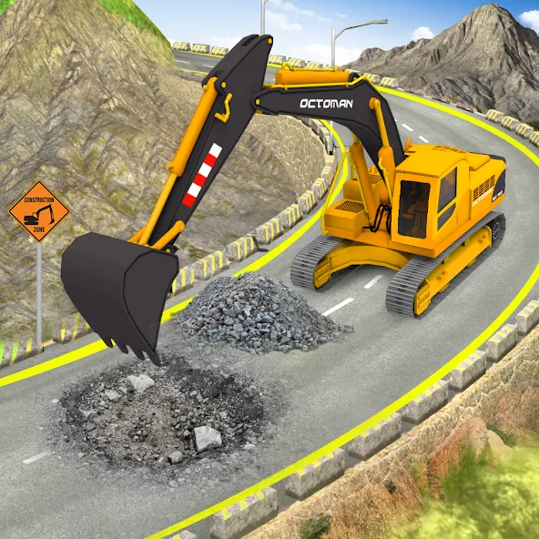 City Construction Simulator 3D [МОД: Деньги, Монеты и Меню MOD] Screenshot 1