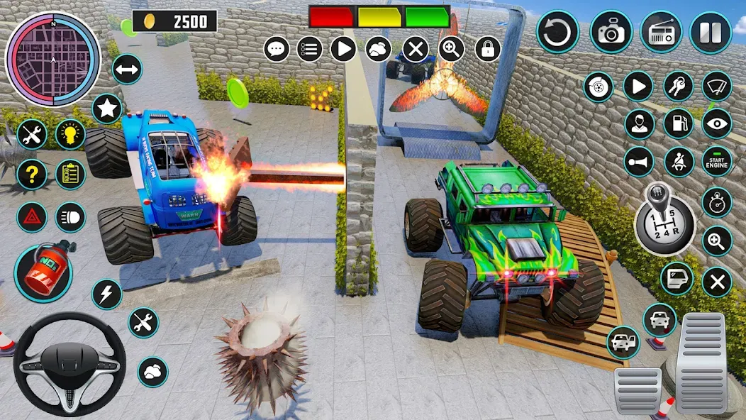 Monster Truck Maze Puzzle Game [МОД: Много денег, Монет и Все открыто] Screenshot 4