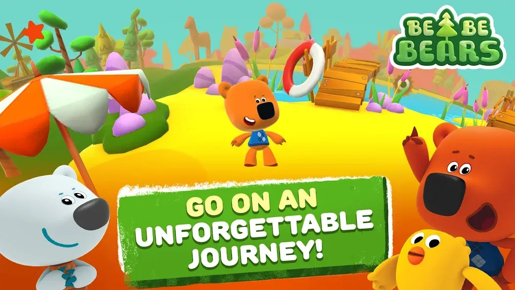 Be-be-bears: Adventures [МОД: Бесконечные деньги, Монеты и Мега MOD] Screenshot 2