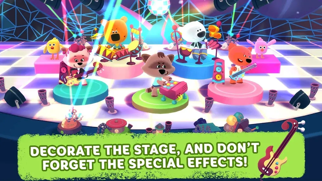 Rhythm and Bears [МОД: Много денег, Монет и Все открыто] Screenshot 4