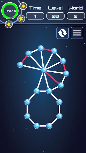 Connect The Dots (Коннект зе Дотс) [МОД: Бесконечные деньги, Монеты и Мега MOD] Screenshot 4
