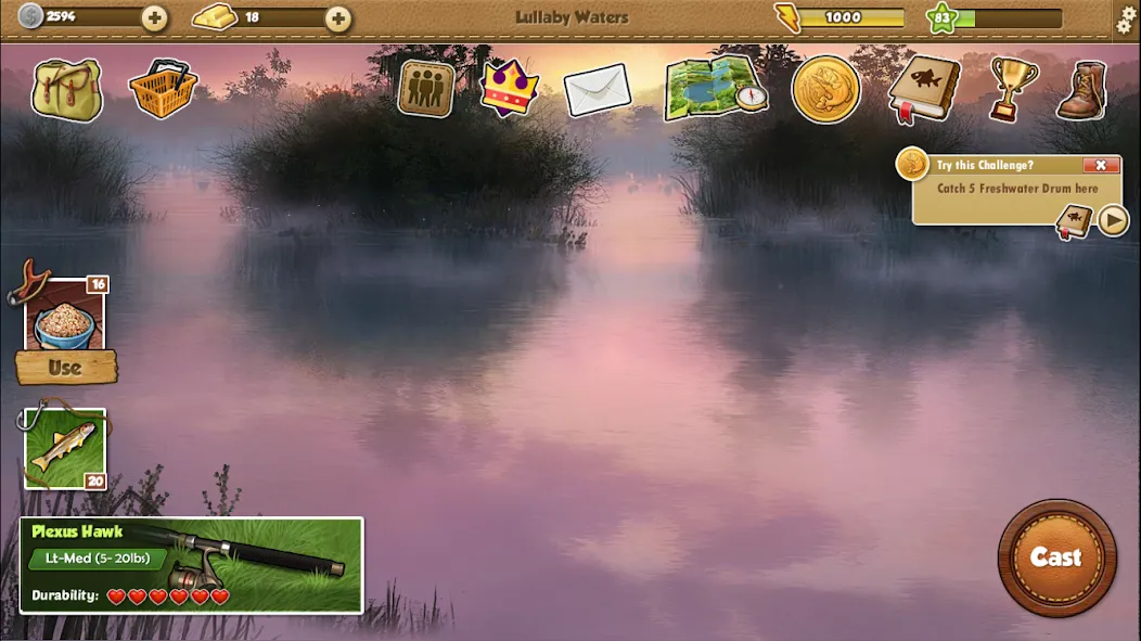 Fishing World (Фишинг Ворлд) [МОД: Деньги, Монеты и Меню MOD] Screenshot 3