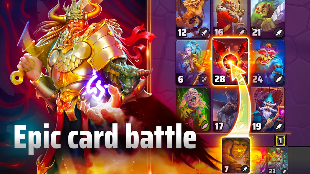 Black Deck - Card Battle CCG (Блэк Дек) [МОД: Меню, Бесконечные монеты и Открытые уровни] Screenshot 4