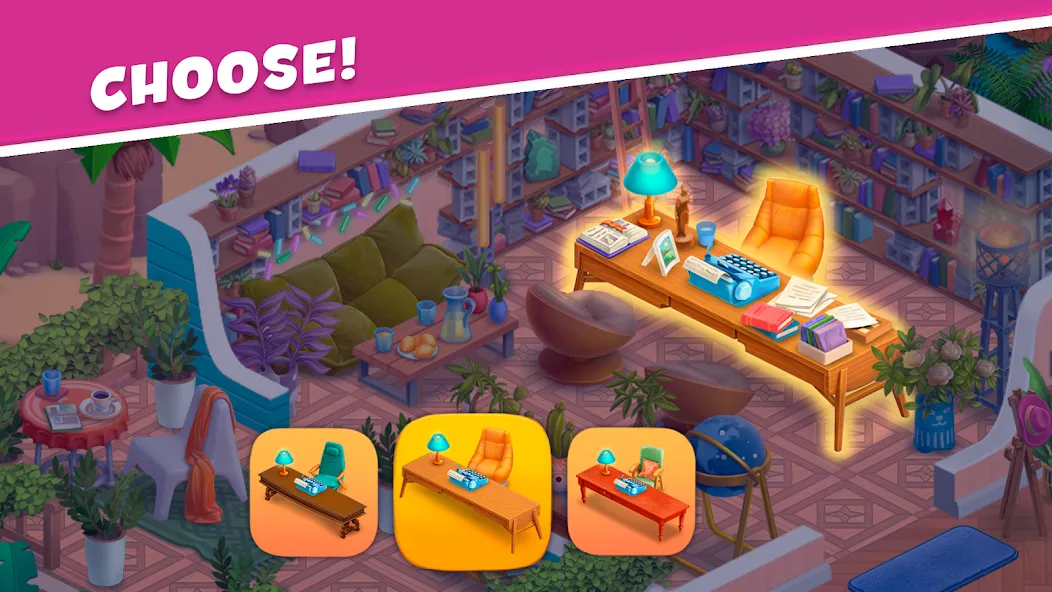 Open House: Match 3 puzzles (Открытый дом) [МОД: Много монет, Открытые уровни и Мега MOD] Screenshot 3