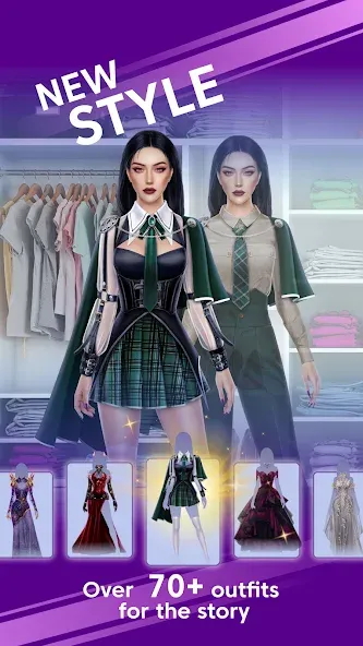 Novels: Choose your story (Новелсы) [МОД: Все открыто, Дополнительные деньги и Меню MOD] Screenshot 4