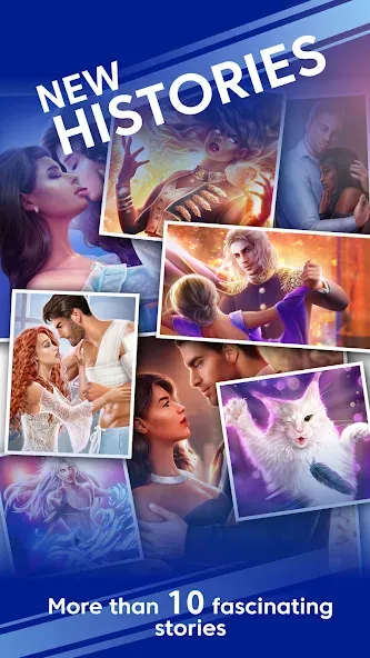 Novels: Choose your story (Новелсы) [МОД: Все открыто, Дополнительные деньги и Меню MOD] Screenshot 5