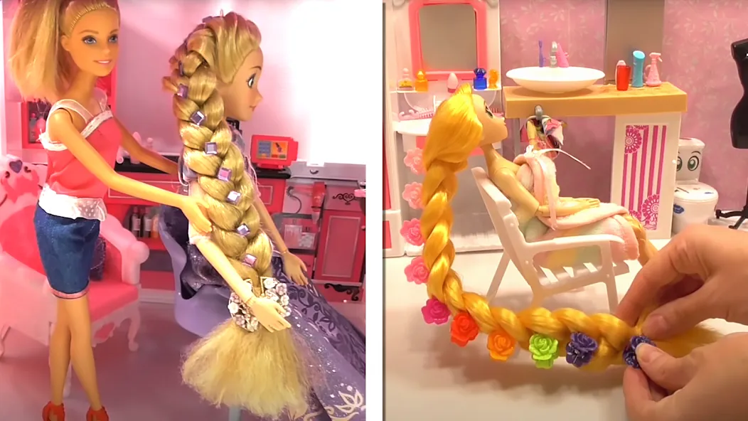 Doll House Design Doll Games (Дизайн кукольного домика игры с куклами) [МОД: Все открыто, Дополнительные деньги и Меню MOD] Screenshot 5