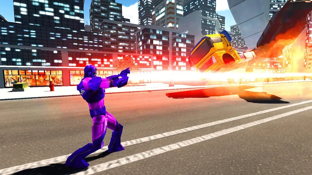 Super city hero:Iron Hero War (Супер сити герой) [МОД: Много монет, Открытые уровни и Мега MOD] Screenshot 2
