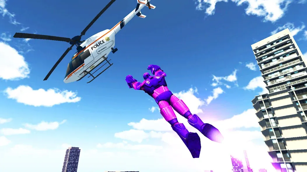 Super city hero:Iron Hero War (Супер сити герой) [МОД: Много монет, Открытые уровни и Мега MOD] Screenshot 4