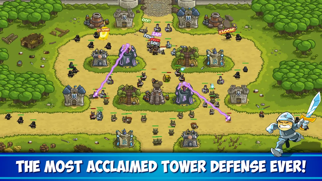 Kingdom Rush Tower Defense TD (Кингдом Раш) [МОД: Все открыто, Дополнительные деньги и Меню MOD] Screenshot 1