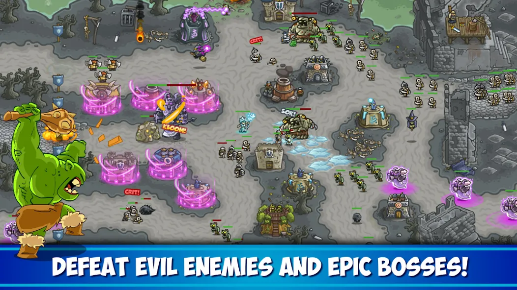 Kingdom Rush Tower Defense TD (Кингдом Раш) [МОД: Все открыто, Дополнительные деньги и Меню MOD] Screenshot 4