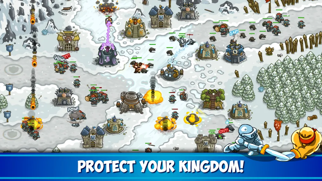 Kingdom Rush Tower Defense TD (Кингдом Раш) [МОД: Все открыто, Дополнительные деньги и Меню MOD] Screenshot 5