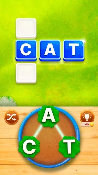 Word Garden : Crosswords (Уорд Гарден) [МОД: Много денег, Монет и Все открыто] Screenshot 1