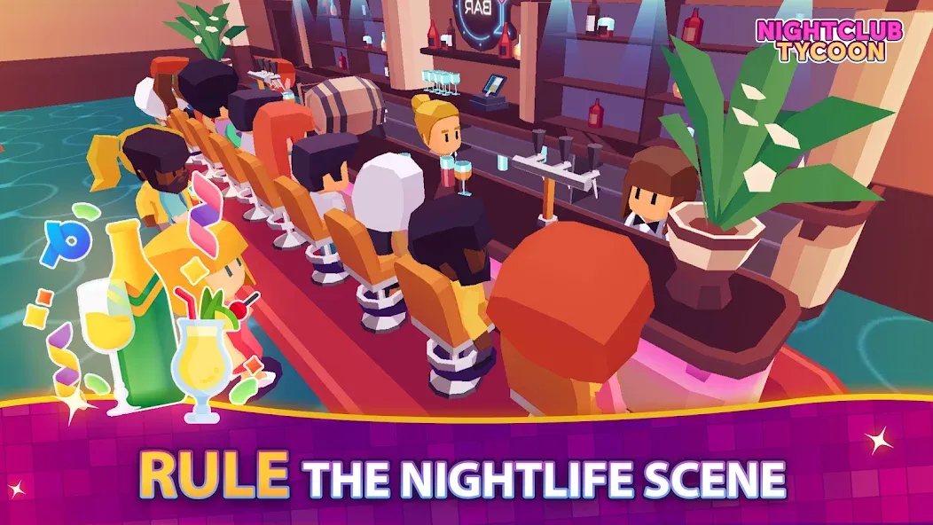 Nightclub Tycoon: Idle Empire [МОД: Меню, Бесконечные монеты и Открытые уровни] Screenshot 5