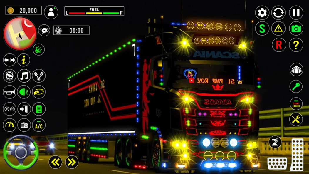 US Truck City Transport Sim 3d [МОД: Меню, Бесконечные монеты и Открытые уровни] Screenshot 1