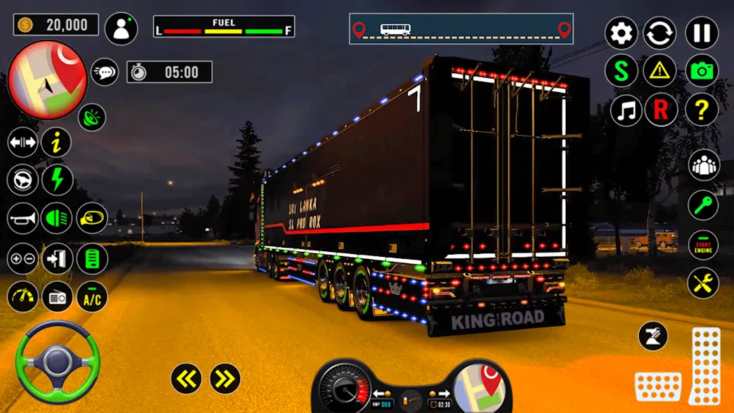 US Truck City Transport Sim 3d [МОД: Меню, Бесконечные монеты и Открытые уровни] Screenshot 2