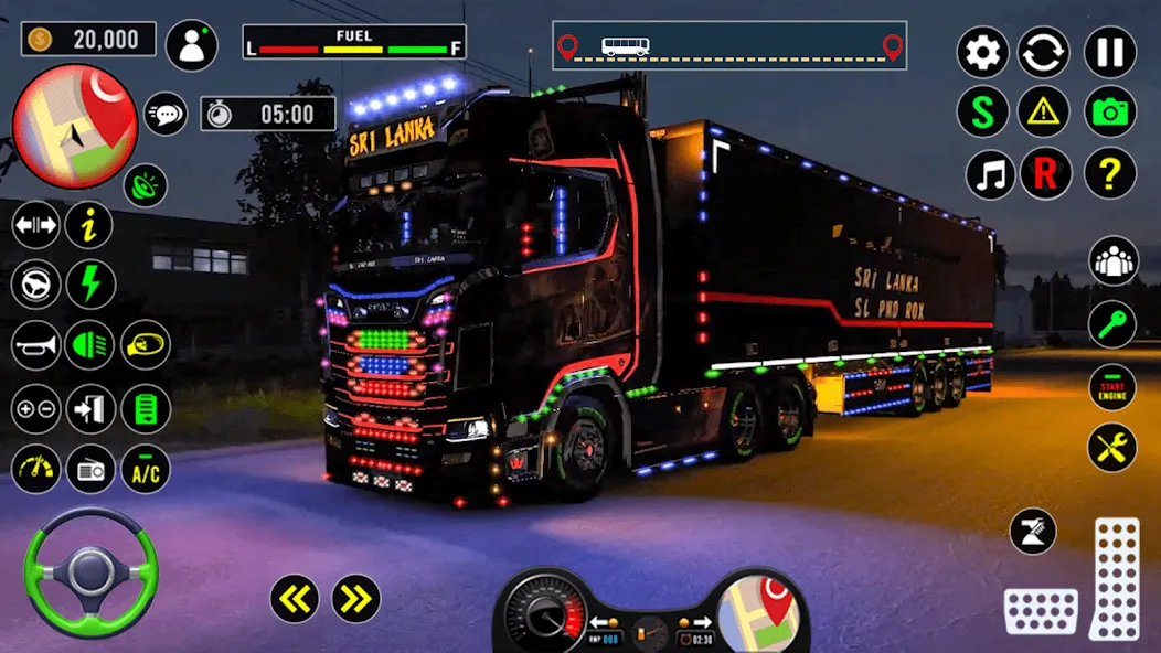 US Truck City Transport Sim 3d [МОД: Меню, Бесконечные монеты и Открытые уровни] Screenshot 3