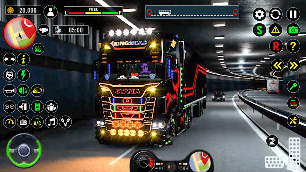 US Truck City Transport Sim 3d [МОД: Меню, Бесконечные монеты и Открытые уровни] Screenshot 4