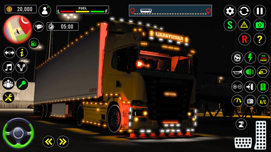 US Truck City Transport Sim 3d [МОД: Меню, Бесконечные монеты и Открытые уровни] Screenshot 5