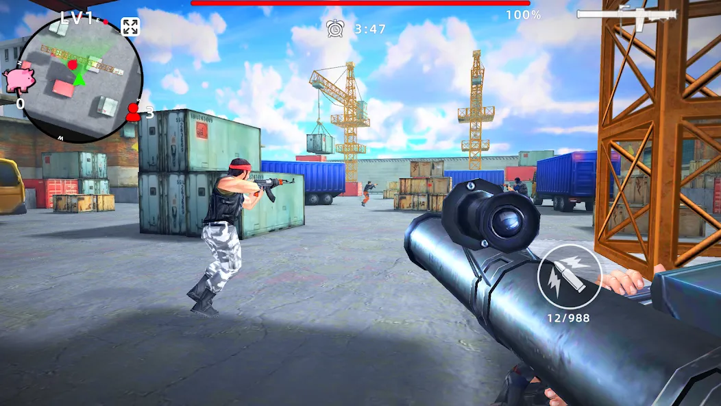 Gun Strike: FPS Shooter Game (Каунтер Атак) [МОД: Деньги, Монеты и Меню MOD] Screenshot 5