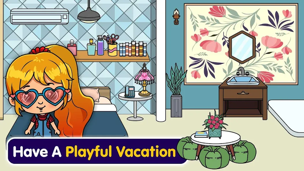 Tizi Town - My Hotel Games [МОД: Много денег, Монет и Все открыто] Screenshot 3