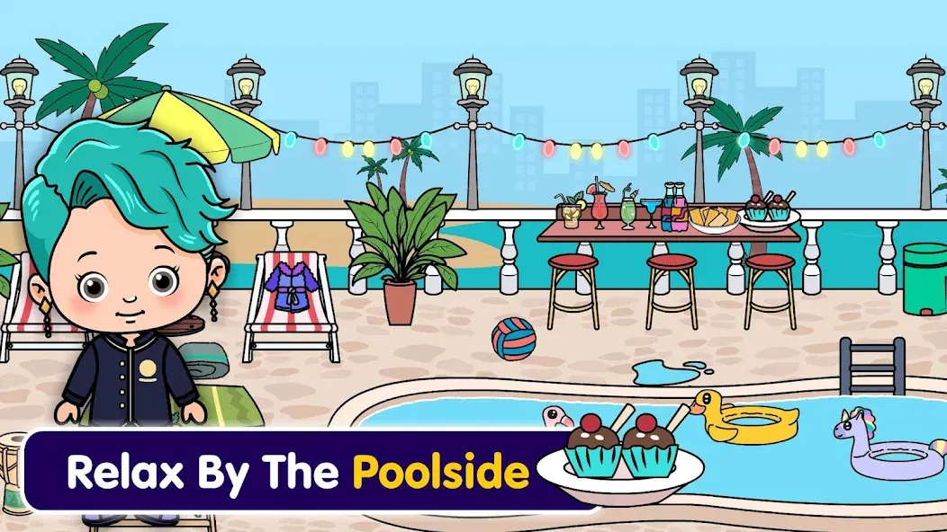 Tizi Town - My Hotel Games [МОД: Много денег, Монет и Все открыто] Screenshot 4