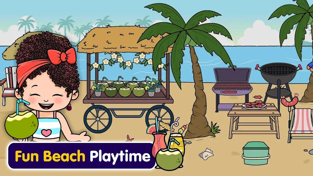 Tizi Town - My Hotel Games [МОД: Много денег, Монет и Все открыто] Screenshot 5