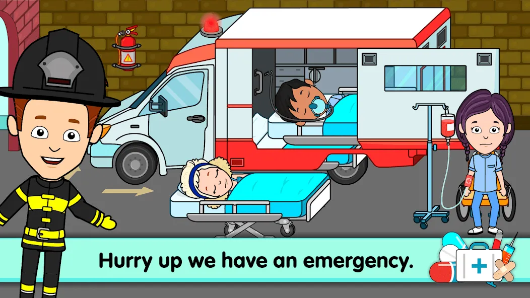 My Hospital Town Doctor Games [МОД: Деньги, Монеты и Меню MOD] Screenshot 1