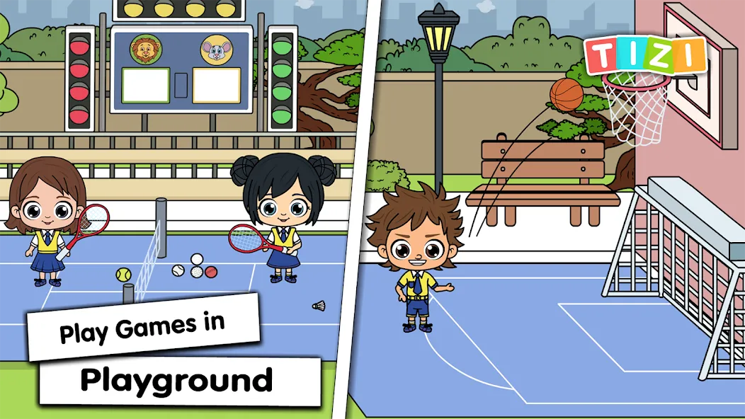 Tizi Town - My School Games [МОД: Все открыто, Дополнительные деньги и Меню MOD] Screenshot 5