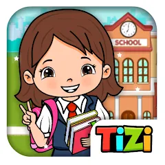 Скачать Tizi Town - My School Games [МОД: Все открыто, Дополнительные деньги и Меню MOD] | Взлом Tizi Town - My School Games на Андроид