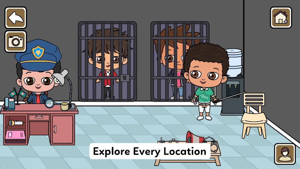 My Tizi City - Town Life Games [МОД: Меню, Бесконечные монеты и Открытые уровни] Screenshot 2