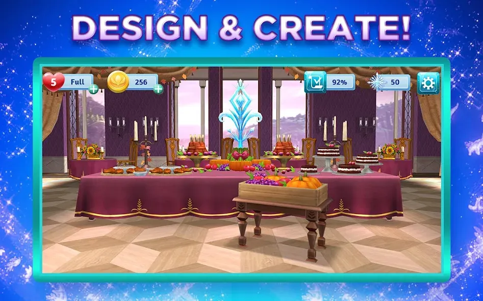 Disney Frozen Adventures (Дисней) [МОД: Много монет, Открытые уровни и Мега MOD] Screenshot 2