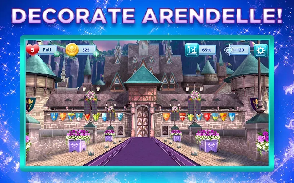 Disney Frozen Adventures (Дисней) [МОД: Много монет, Открытые уровни и Мега MOD] Screenshot 3
