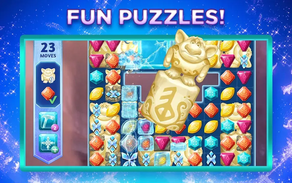 Disney Frozen Adventures (Дисней) [МОД: Много монет, Открытые уровни и Мега MOD] Screenshot 4