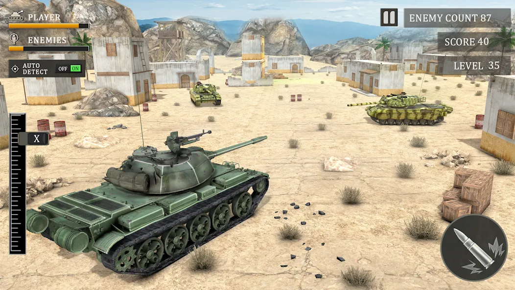 Tank Fury: Battle of Steels [МОД: Деньги, Монеты и Меню MOD] Screenshot 4
