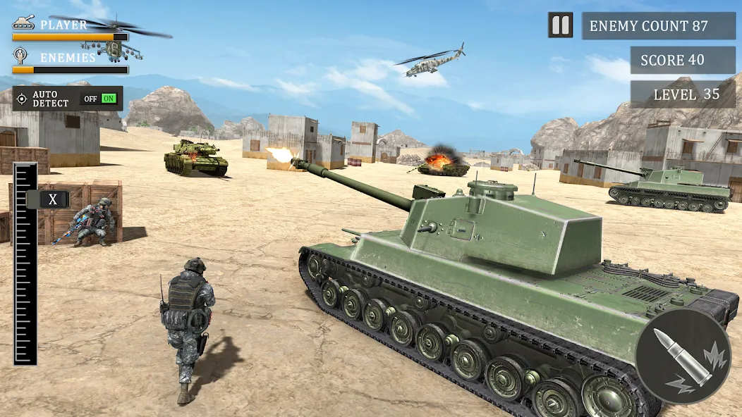 Tank Fury: Battle of Steels [МОД: Деньги, Монеты и Меню MOD] Screenshot 5