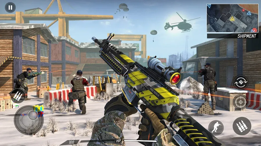 Gun Game: Hero FPS Shooter [МОД: Деньги, Монеты и Меню MOD] Screenshot 3