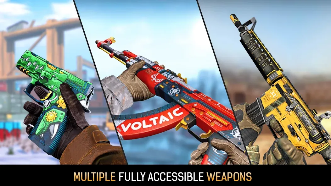 Gun Game: Hero FPS Shooter [МОД: Деньги, Монеты и Меню MOD] Screenshot 5