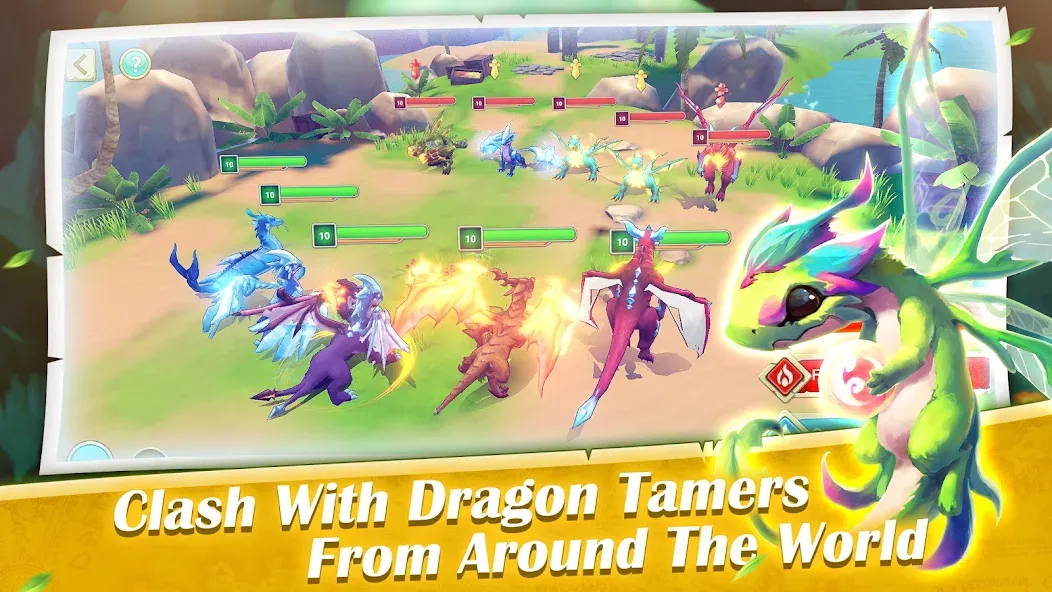 Dragon Tamer [МОД: Все открыто, Дополнительные деньги и Меню MOD] Screenshot 2